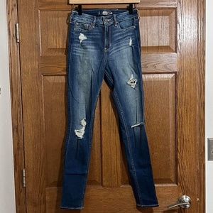 Hollister super skinny high rise jeans
